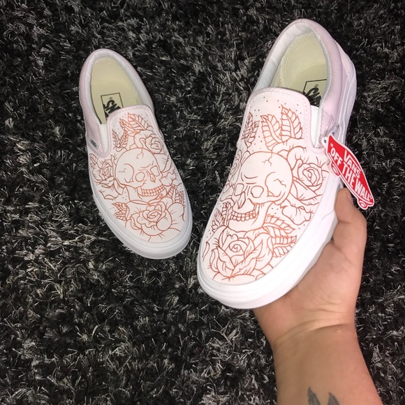 rose custom vans